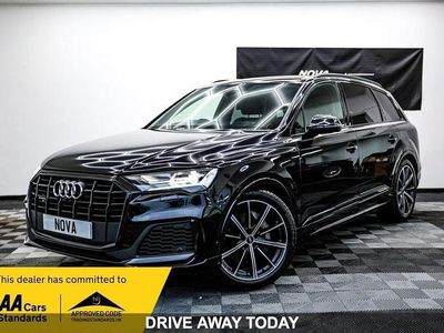 Black Used 2022 Audi Q7 Black Edition SUV | £33,900 (Fair price)