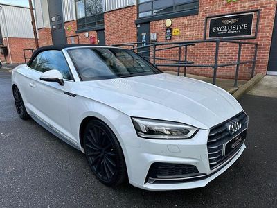White Used 2017 Audi A5 Cabriolet S-Line Cabriolet | £14,995 (Fair price)