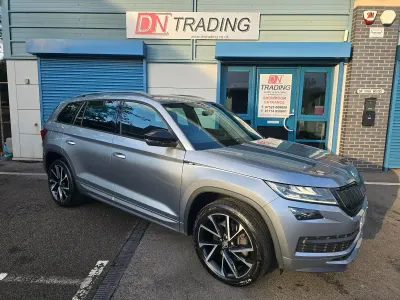 Begagnad Skoda Kodiaq SportLine 190 HK (139 kW) 2018 Grå SUV