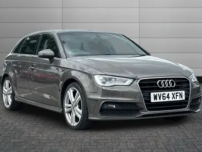 Used Audi A3 S-Line 148 HP (108 kW) 2014 Dakota grey
