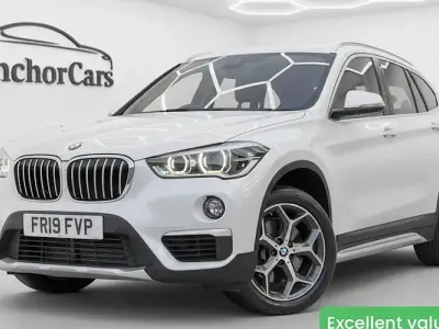 Used BMW X1 xLine 192 HP (141 kW) 2019 White SUV