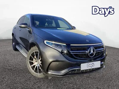 Begagnad Mercedes EQC400 AMG line 300 kW (408 HK) 2021 Grå SUV