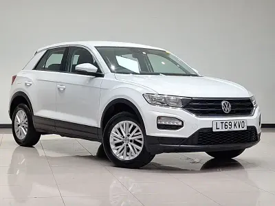 Used VW T-Roc S 115 HP (84 kW) 2019 White SUV