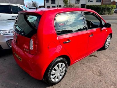 Used Skoda Citigo 60 HP (44 kW) 2017 Red Hatchback
