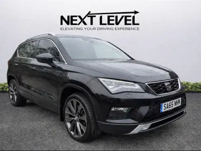 Begagnad Seat Ateca 4Drive 190 HK (139 kW) 2016 Svart SUV