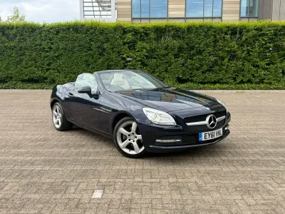 Used Mercedes SLK200 AMG Edition 1 184 HP (135 kW) 2011 Blue Cabriolet