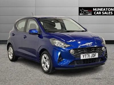 Used Hyundai i10 SE 84 HP (61 kW) 2021 Blue Hatchback