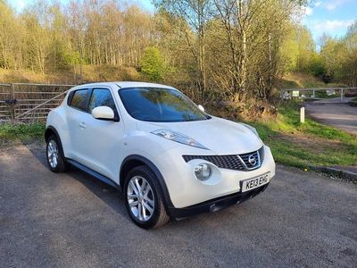 Begagnad Nissan Juke Acenta 117 HK (86 kW) 2013 Vit SUV