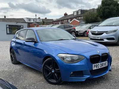 Used BMW 116 M Sport 2014 Blue Hatchback
