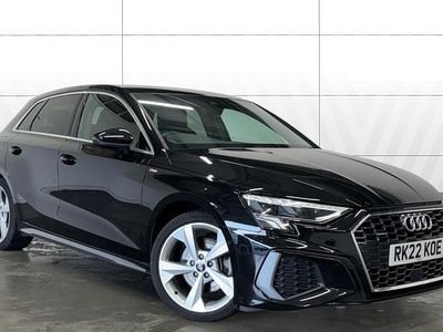 Used Audi A3 S-Line 190 HP (139 kW) 2022 Black Sedan
