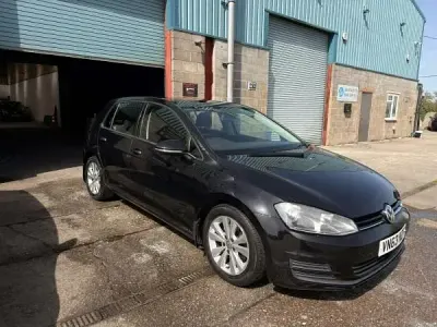 Used VW Golf VII SE 148 HP (108 kW) 2013 Black Hatchback