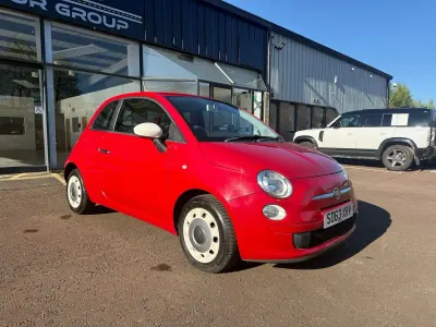Used Fiat 500 69 HP (50 kW) 2013 Red Hatchback