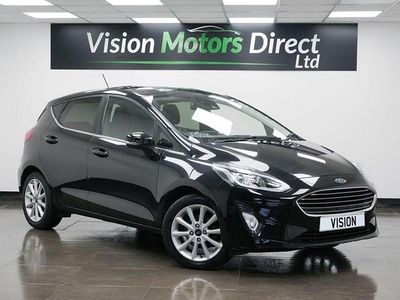 Używany Ford Fiesta Titanium 100 KM (73 kW) 2018 Czarny Hatchback