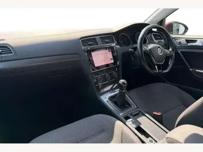 Used VW Golf VII Match 130 HP (95 kW) 2019 Red Hatchback