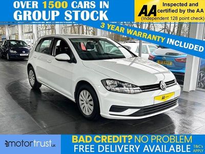 Used VW Golf VII S 85 HP (62 kW) 2019 White Hatchback