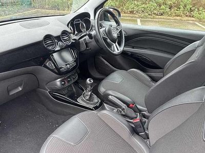 Used Vauxhall Adam 68 HP (50 kW) 2019 Black Hatchback