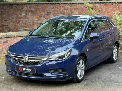 Used Vauxhall Astra S 150 HP (110 kW) 2016 Blue Estate