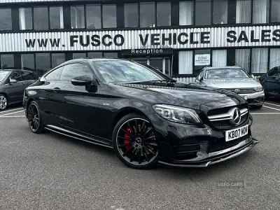 Used Mercedes C43 AMG Premium Plus 390 HP (286 kW) 2020 Black Coupe
