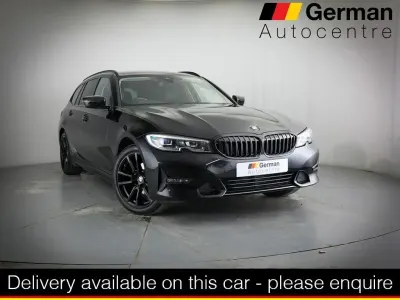 Begagnad BMW 320 Sport Line 2021 Svart Kombi