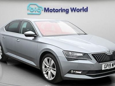 Used Skoda Superb SE L Executive 150 HP (110 kW) 2019 Grey Hatchback