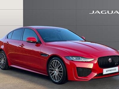 Used Jaguar XE R-Dynamic 249 HP (183 kW) 2019 Red Sedan