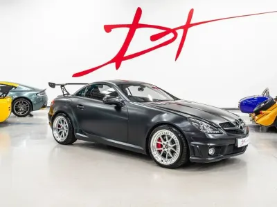 Used Mercedes SLK55 AMG AMG 360 HP (264 kW) 2008 Black Cabriolet