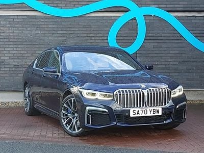 Begagnad BMW 730 M Sport 265 HK (194 kW) 2020 Blå Sedan