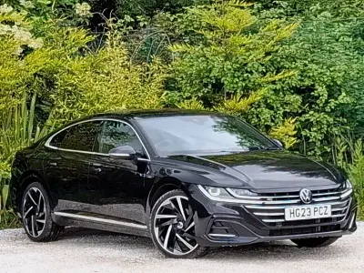 Used VW Arteon R-line 200 HP (147 kW) 2023 Black Hatchback