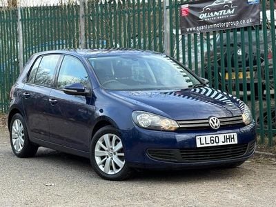 Used VW Golf VI Match 105 HP (77 kW) 2011 Blue Hatchback