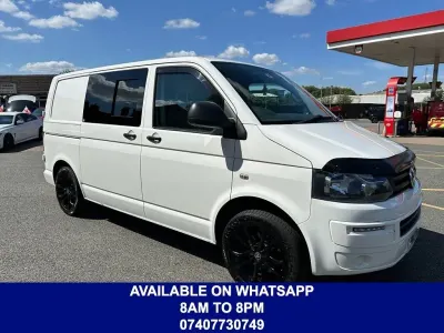 Used VW T5 84 HP (61 kW) 2013 White Van