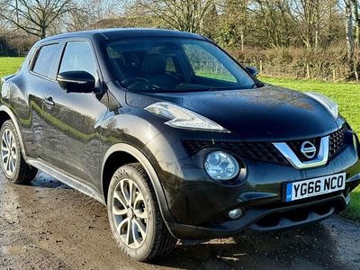Black Used 2016 Nissan Juke Tekna SUV | £4,250 (Fair price)