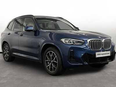 Blue Used 2021 BMW X3 M Sport SUV | £30,400 (Fair price)