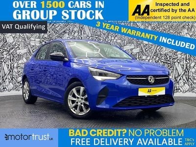Blue Used 2021 Vauxhall Corsa S Hatchback | £10,095 (Good price)