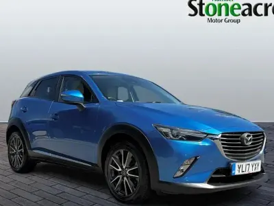 Used Mazda CX-3 Inclusive 105 HP (77 kW) 2017 Blue SUV