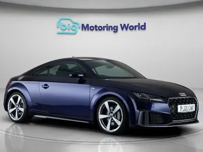 Usado Audi TT S-Line 245 HP (180 kW) 2021 Azul Coupé