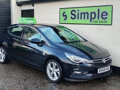 Blue Used 2018 Vauxhall Astra SRi Hatchback | £5,250 (Fair price)