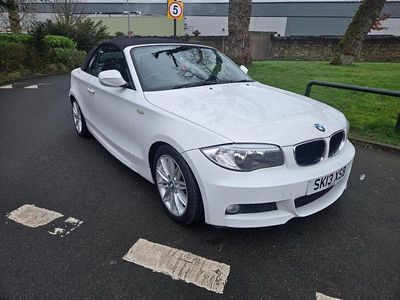 Used BMW 118 Cabriolet M Sport 2013 White Cabriolet