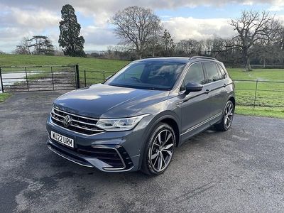 Grey Used 2022 VW Tiguan R-line SUV | £26,295 (Fair price)
