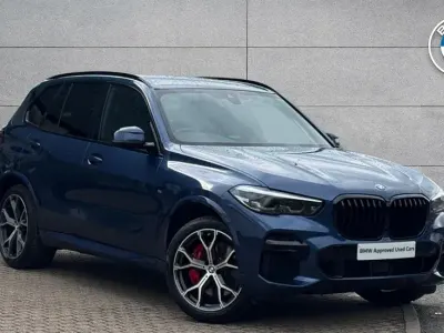 Used BMW X5 M Sport 335 HP (246 kW) 2022 Blue SUV