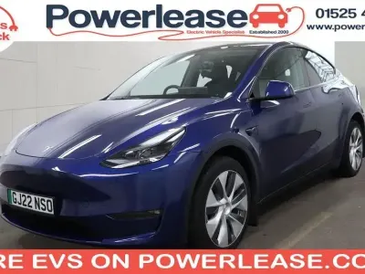 Used Tesla Model Y Long Range AWD 85 kW (116 HP) 2022 Blue SUV