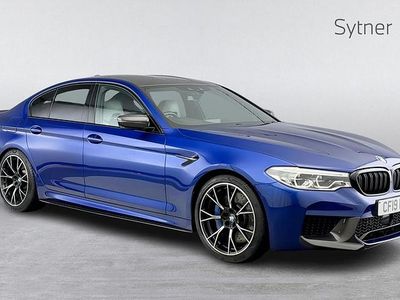 Blue Used 2019 BMW M5 Competition Edition Sedan | £52,000 (Expensive)