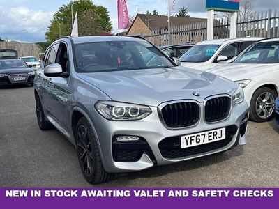 Begagnad BMW X3 M Sport 190 HK (139 kW) 2017 Silver SUV