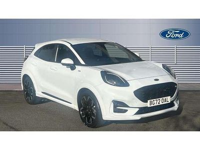 White Used 2022 Ford Puma ST-Line X SUV | £16,836 (Fair price)