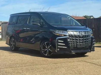 Used Toyota Alphard 182 HP (133 kW) 2023 Black MPV
