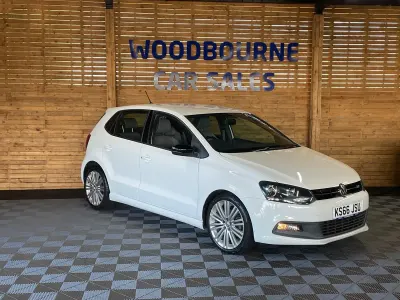 Used VW Polo BlueGT 150 HP (110 kW) 2016 White Hatchback