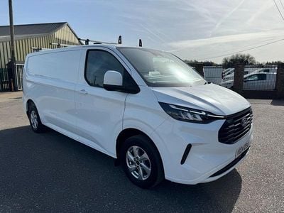 Used Ford Transit Custom Limited 136 HP (100 kW) 2024 White Van