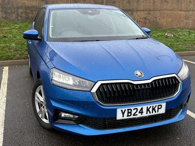 Used Skoda Fabia SE L 85 HP (62 kW) 2024 Blue Hatchback