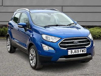 Used Ford Ecosport Titanium 123 HP (90 kW) 2019 Blue SUV