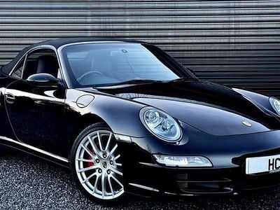 Used Porsche 911 Carrera 4S Cabriolet 350 HP (257 kW) 2007 Black Cabriolet