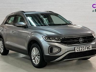 Silver Used 2023 VW T-Roc Life SUV | £18,317 (Fair price)